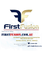 Mobile Screenshot of firstfusion.com.au